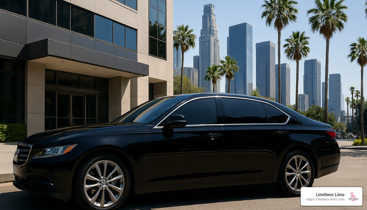 booking executive transportation - executive transportation services los angeles